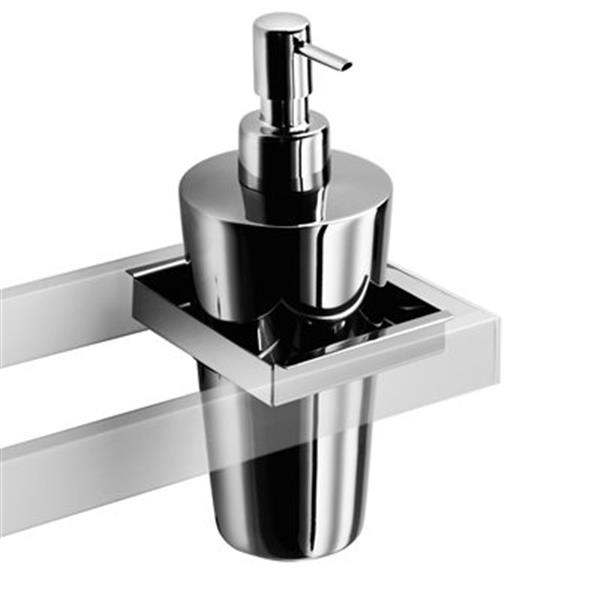 stainless steel soap dispenser bathroom