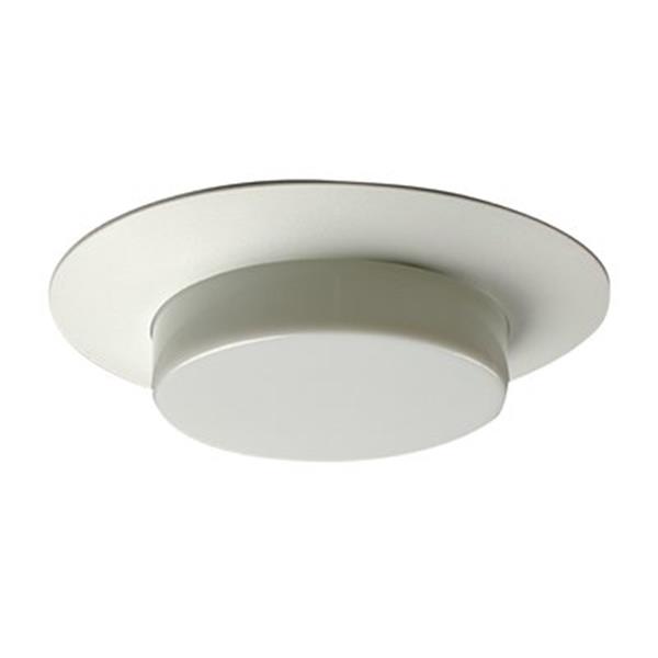 Galaxy White 6-in Line Voltage Shower Recessed Lighting Trim