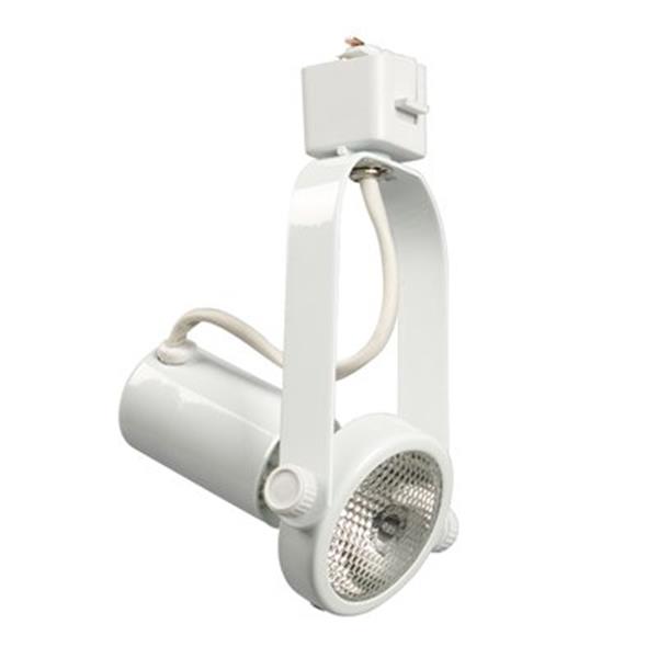 Galaxy Gimbal Polished White Ring Track Head