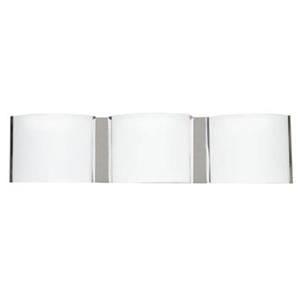 Amlite Lighting Broadway Chrome 3-Light Bathroom Vanity Light