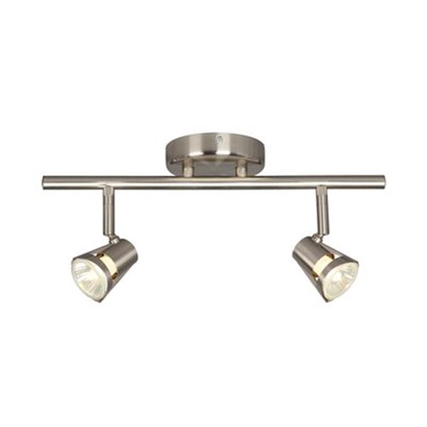 Galaxy 2-Light Halogen Fixed Track Lighting Kit