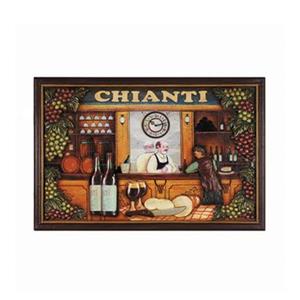 RAM Game Room Products 16-in x 24-in Chianti Framed Art Sign