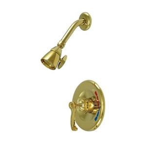 Elements of Design Royale Polished Brass Pressure Balanced Shower System
