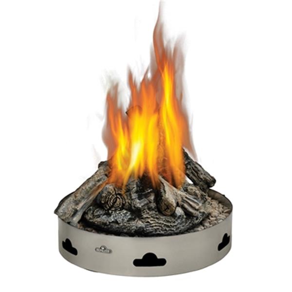 Napoleon Patioflame Round Natural Gas Fire Pit With Logs Gpfn 2 Rona