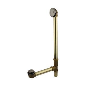 Elements of Design Brass Satin Nickle Waste Overflow Bathtub Part
