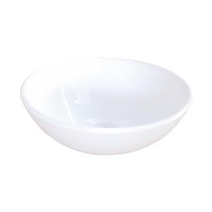 Elements of Design Serene 15.88-in x 15.88-in White Round Vessel Sink