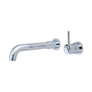 Pioneer Industries 10-in Polished Chrome Single Handle Wall Mount Roman Tub Filler