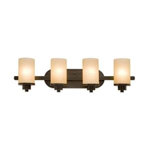 Artcraft Lighting Parkdale Oil Rubbed Bronze 4-Light Bathroom Vanity Light