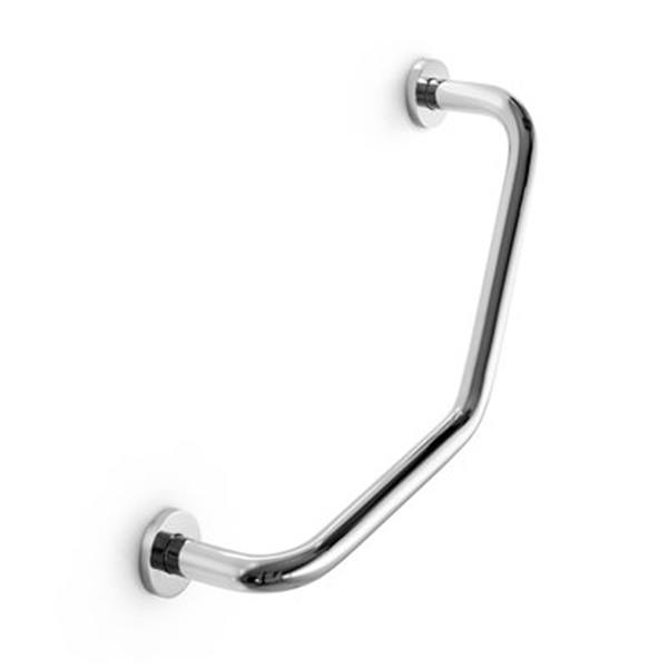 WS Bath Collections Otel 17.9-in Polished Chrome Reversible Grab Bar