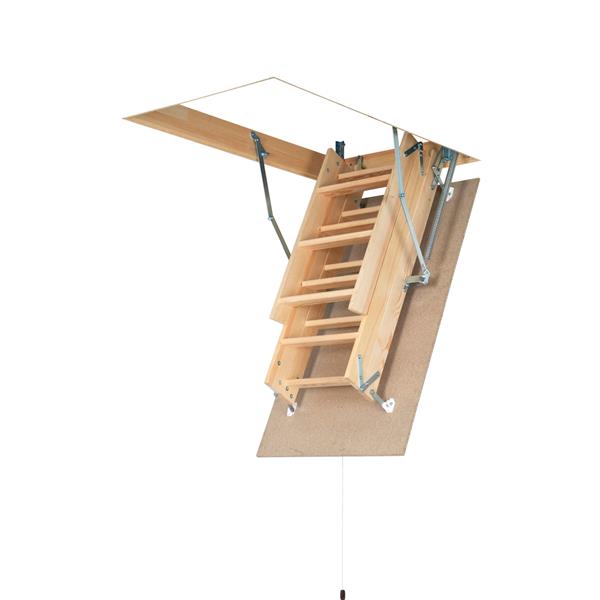 FAKRO Folding Attic Ladder 22.5" x 54" Wood Clear 66849 RONA