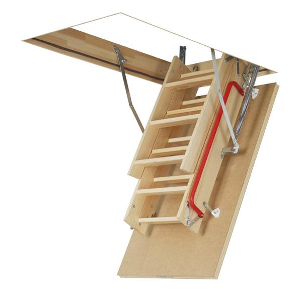 FAKRO Folding Attic Ladder 22.5" x 54" Wood Clear 66803 RONA