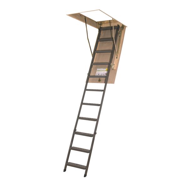 FAKRO Folding Attic Ladder 22.5" x 47" Steel Gray 66860 RONA
