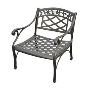 Crosley Furniture Charcoal Black Sedona Outdoor Club Chair