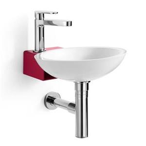 WS Bath Collections Collection Linea Wall Mount Bathroom Sin