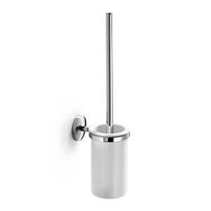 WS Bath Collections Noanta Polished Chrome Toilet Brush Holder