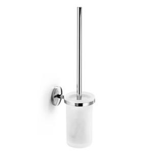 WS Bath Collections Noanta Polished Chrome Wall Mounted Toilet Brush Holder