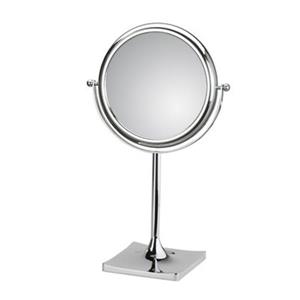 WS Bath Collections Mirror Pure lll Free Standing Magnifying/Make-Up Mirror