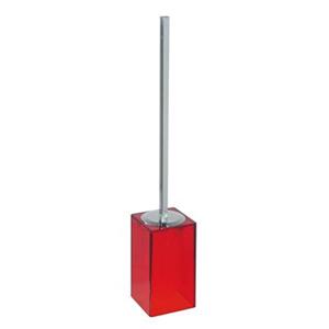 WS Bath Collections Gigi Red Toilet Brush Holder
