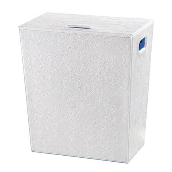 WS Bath Collections Complements II White Laundry Basket 