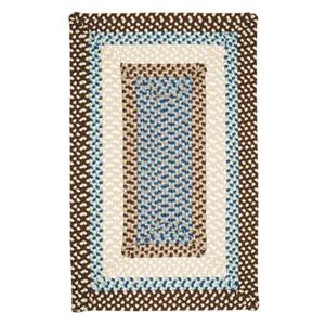 Colonial Mills Montego 6-ft x 6-ft Bright Brown Indoor/Outdoor Area Rug