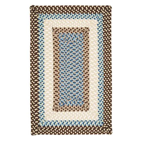Colonial Mills Montego 8-ft x 11-ft Bright Brown Indoor/Outdoor Area Rug