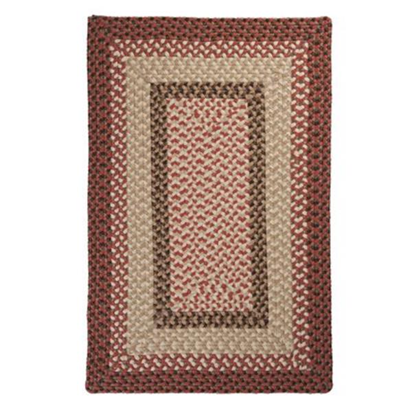 Colonial Mills Tiburon 7-ft x 9-ft Rusted Rose Indoor/Outdoor Area Rug