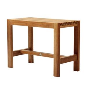 ARB Teak & Specialties Shower Bench - 24-in - Teak - Brown