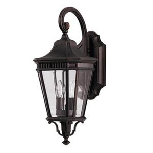 Generation Lighting Cotswold Lane 20.5-in Grecian Bronze 2-Light Exterior Wall Sconce