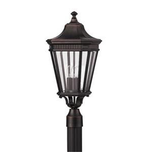 Generation Lighting Cotswold Lane 3-Light Grecian Bronze Post Lantern