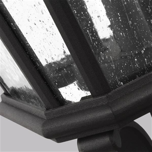 Generation Lighting Cotswold Lane 3-Light Black Post Lantern