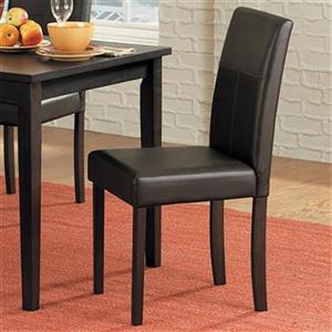 Homelegance Dover 35.5-in x 17.5-in Dark Brown Dining Chair (Set of 4)