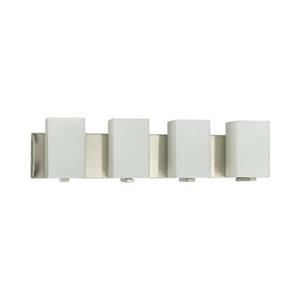 Amlite Lighting Hudson Brushed Nickel 4-Light Vanity Light