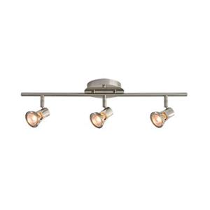 Amlite Lighting Brushed Nickel 3-Light Track Lighting Kit