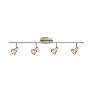 Amlite Lighting Brushed Nickel 4-Light Track Lighting Kit