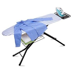 Honey Can Do 36-in x 54-in Blue Ironing Board With Deluxe Iron Rest