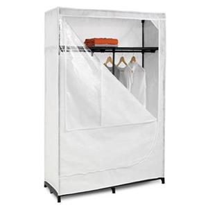 Honey Can Do WRD-01898 46-in Storage Wardrobe With Top Shelf