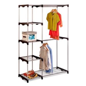 Honey Can Do WRD-02124 Double Rob Freestanding Closet,WRD-02