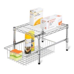 Honey Can Do Adjustable Self With Under Cabinet Organizer