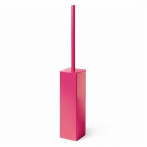 WS Bath Collections Skoati Pink Toilet Brush Holder