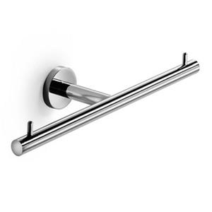 WS Bath Collections Duemila 5504 Polished Chrome Self-Adhesive Toilet Paper Holder