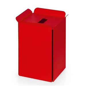 WS Bath Collections Bandoni Red Compliments Paper Basket