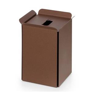 WS Bath Collections Bandoni Rust Compliments Paper Basket