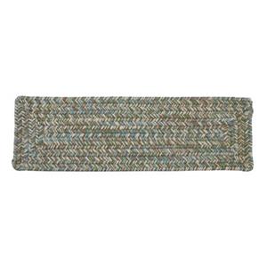 Colonial Mills Corsica 8-in x 28-in Seagrass Stair Tread Mat - 13/pack