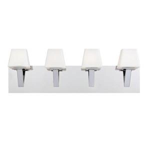 Eurofase Anglo Chrome 4-Light Bathroom Vanity Light