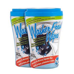 Dekor Productz WasherFresh High Efficiency Washing Machine Wipes (2-Pack)