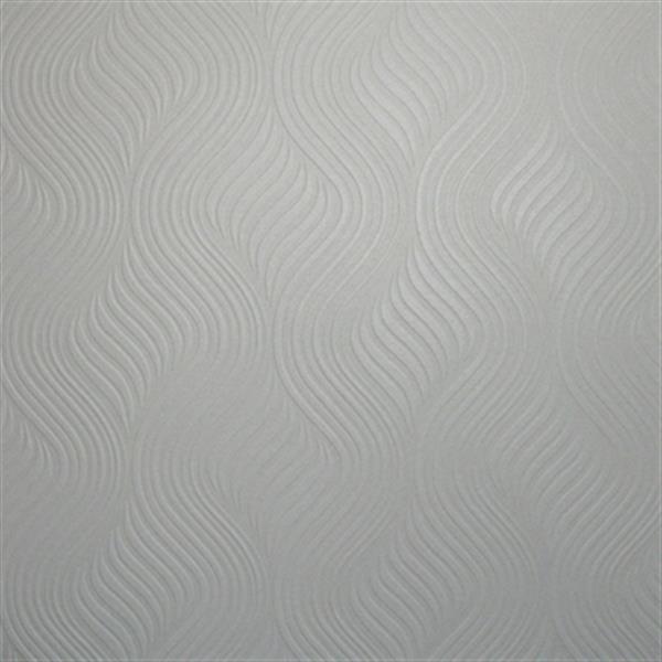 Graham & Brown 56 sq ft White Superfresco Paintable Pure Unpasted Wallpaper  10-014 | RONA