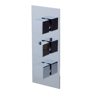 ALFI brand Concealed 3-Way Thermostatic Valve Shower Mixer w