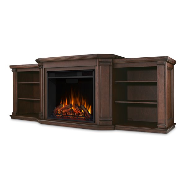 Valmont fireplace shop tv stand