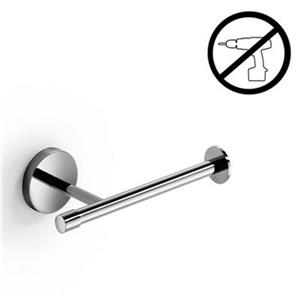 WS Bath Collections Duemila 5504 Polished Chrome  Self-Adhesive Toilet Paper Holder