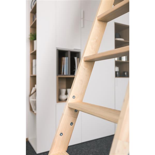 FAKRO Folding Attic Ladder 22.5" x 47" Wood Clear 66891 RONA